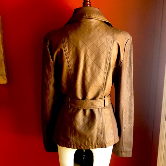 Guess Brown Poly Jacket - Picture 3 of 7